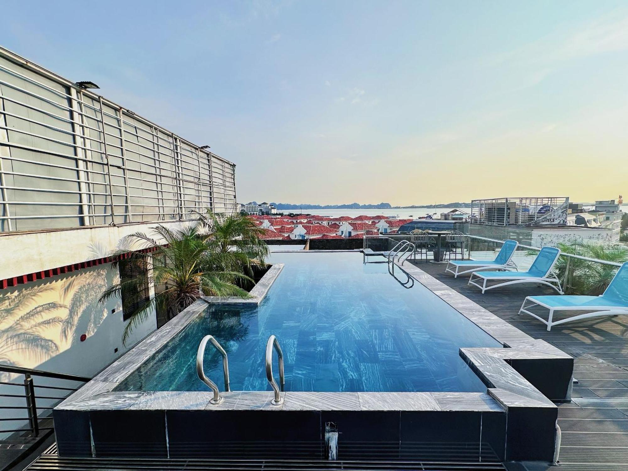 Green Suites Hotel Халонг Экстерьер фото